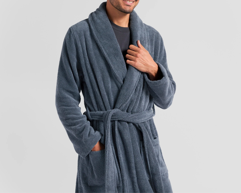 Parachute Home Classic Turkish Cotton Robe, Dusk