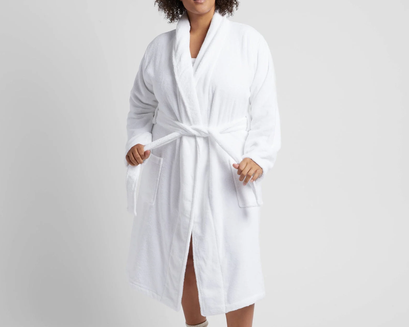 Parachute Home Classic Turkish Cotton Robe, White
