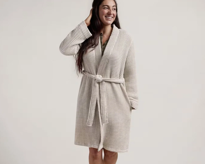 Parachute Home Waffle Robe, Tan