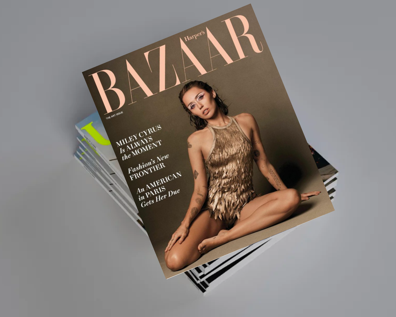 Magazines  Harper's BAZAAR Magazine 1 Year Subscription