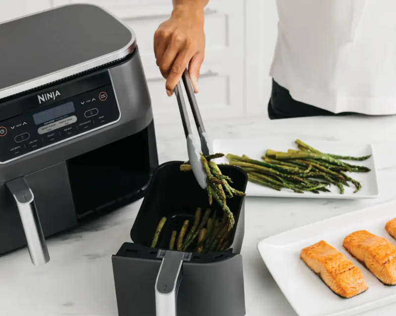 SharkNinja Foodi 6-in-1 8QT 2 Basket Air Fryer with DualZone Technology