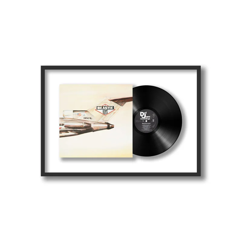 Framed Vinyl Records Shadowbox Framed Vinyl Album, Black 10 Framed Vinyl Records Shadowbox Framed Vinyl Album, Black