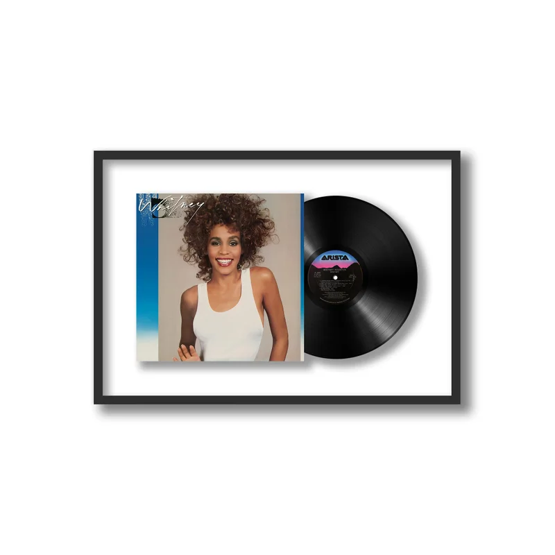 Framed Vinyl Records Shadowbox Framed Vinyl Album, Black 13 Framed Vinyl Records Shadowbox Framed Vinyl Album, Black