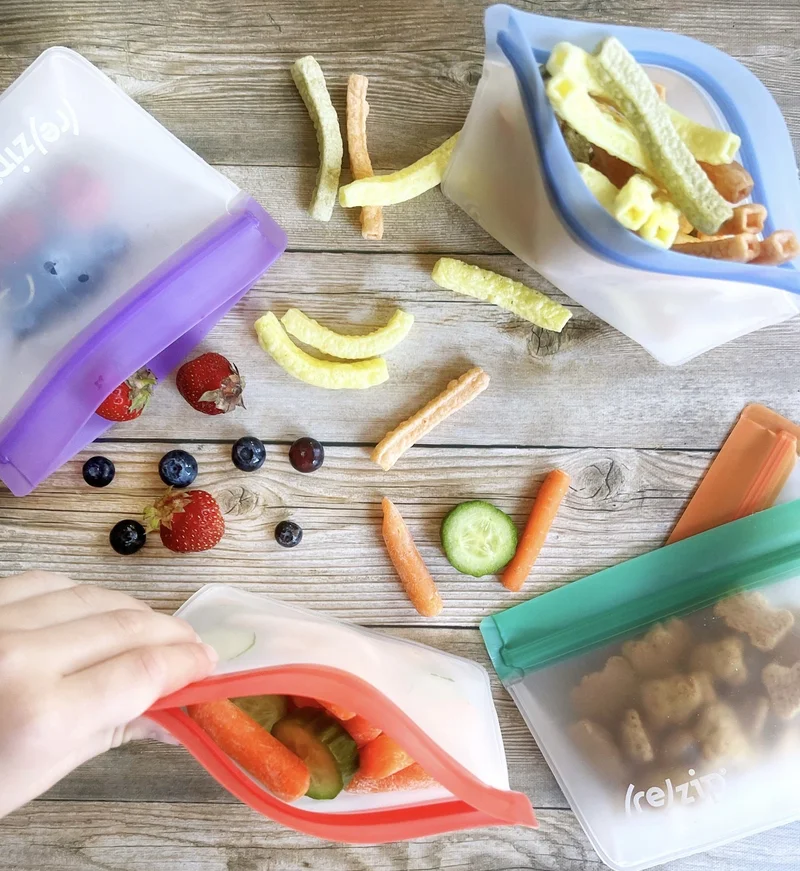 (re)zip Stand-Up Snack Bag 5-Pack