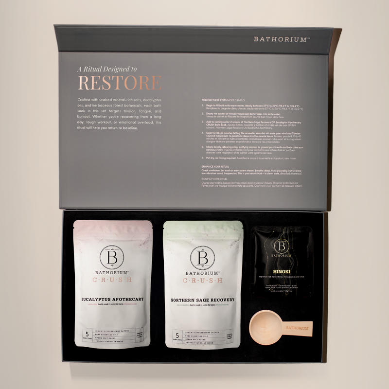 Bathorium Drenched in Renewal Luxe Bath Soak Gift Set 4 Bathorium Drenched in Renewal Luxe Bath Soak Gift Set