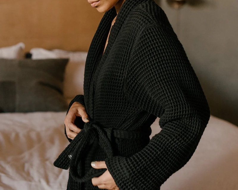 Slowtide Guild Waffle Bath Robe