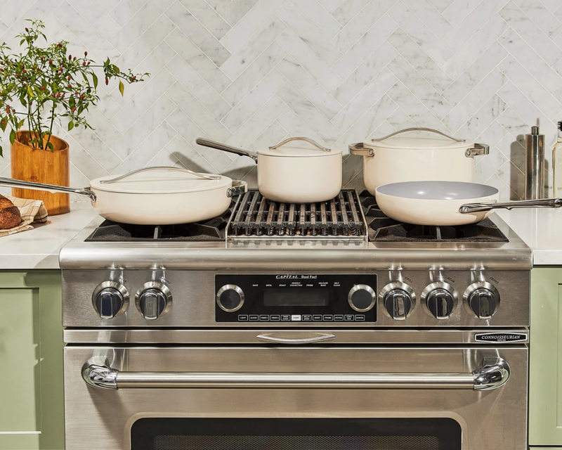 Caraway Non-Toxic Nonstick Ceramic Cookware Set