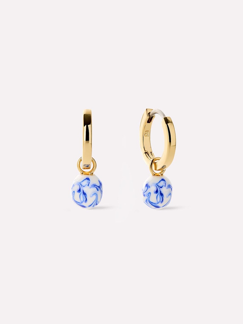 Ana Luisa Frida Pearl Huggie Hoops 6 Ana Luisa Frida Pearl Huggie Hoops