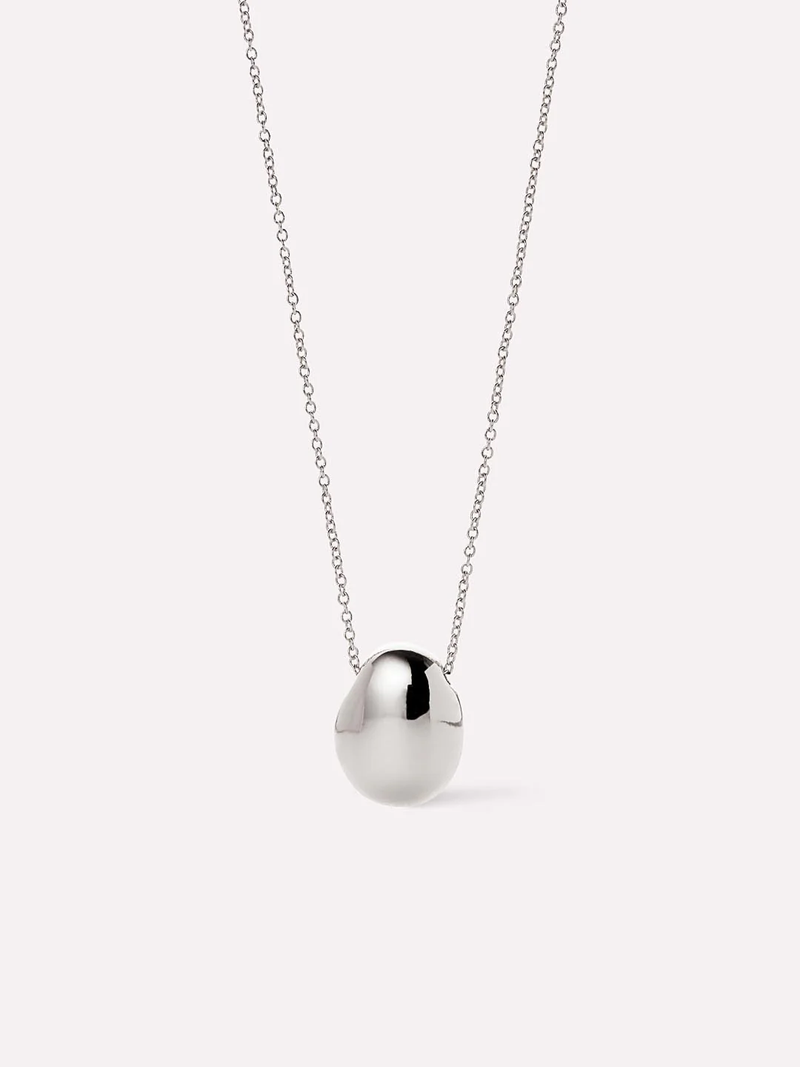 Ana Luisa Pebble Mini Gold Pendant Necklace