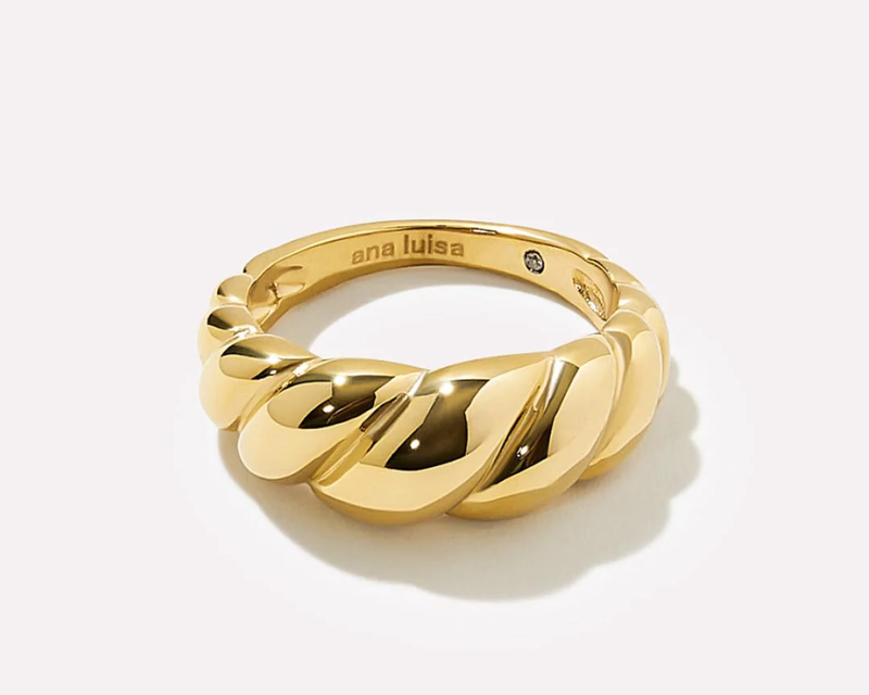 Ana Luisa Rope Bold Twist Ring
