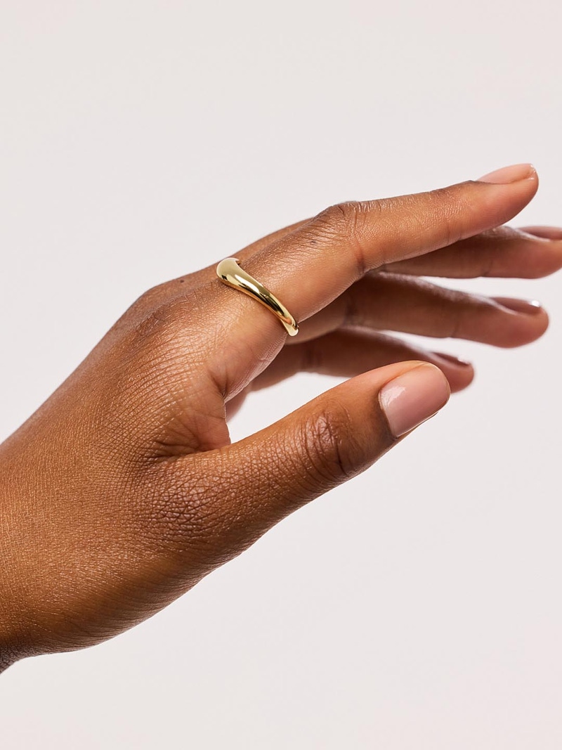 Ana Luisa Stevie Gold Band Ring 4 Ana Luisa Stevie Gold Band Ring