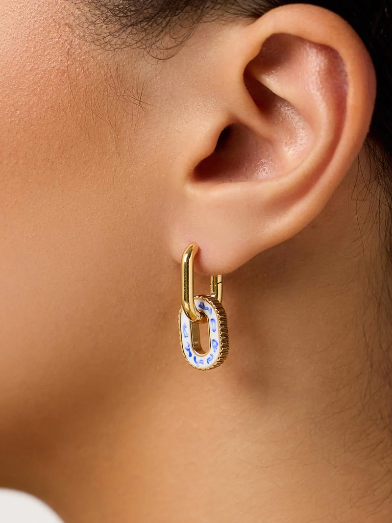 Ana Luisa Ash Double Hoop Earrings