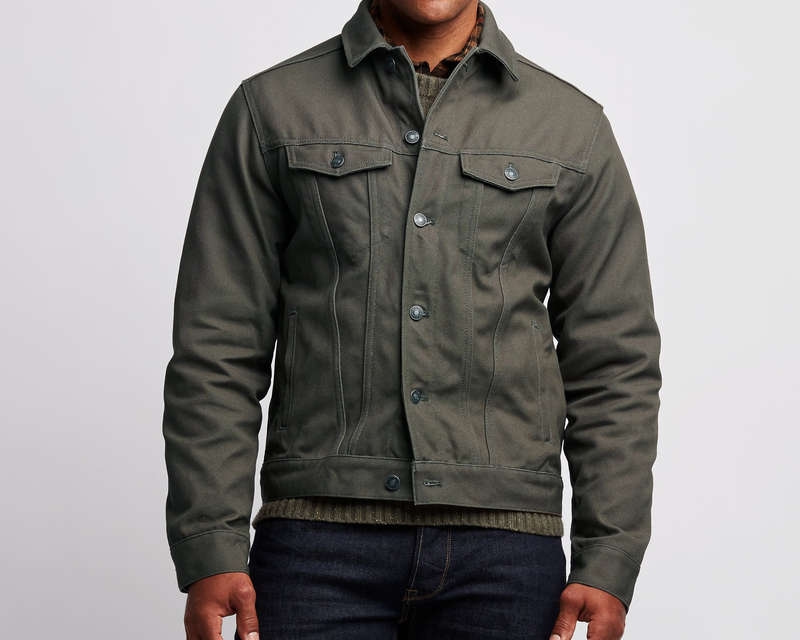 Line of Trade Montana Canvas Trucker Jacket