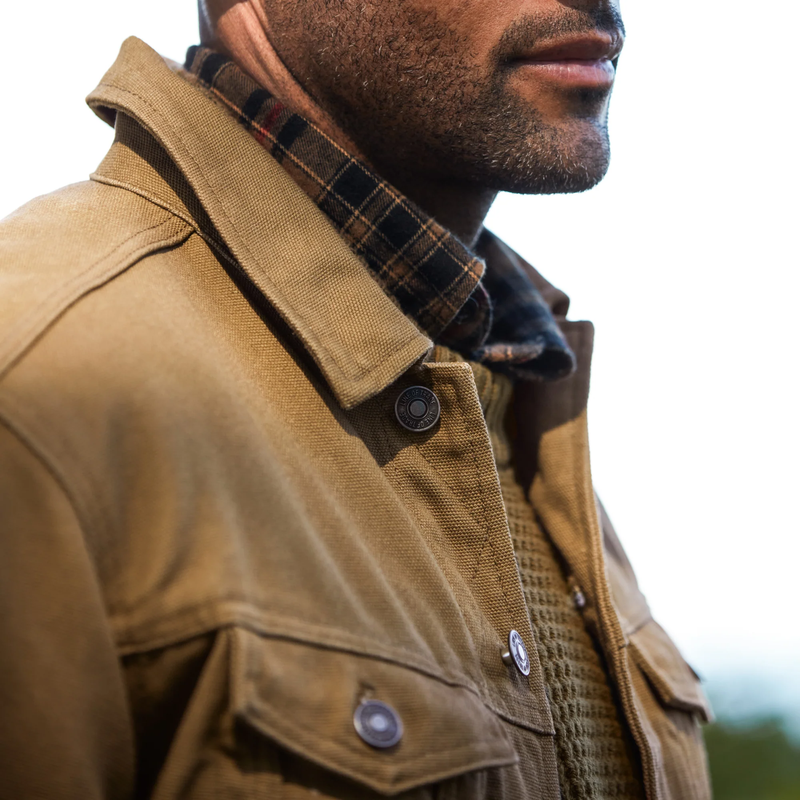 Line of Trade Montana Canvas Trucker Jacket