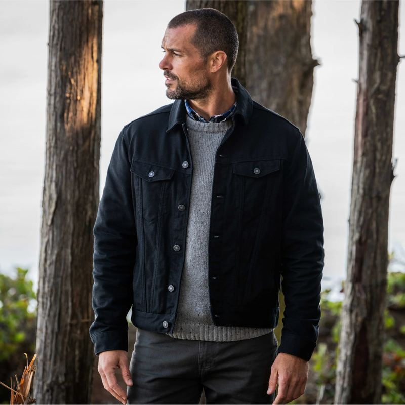 Line of Trade Montana Canvas Trucker Jacket