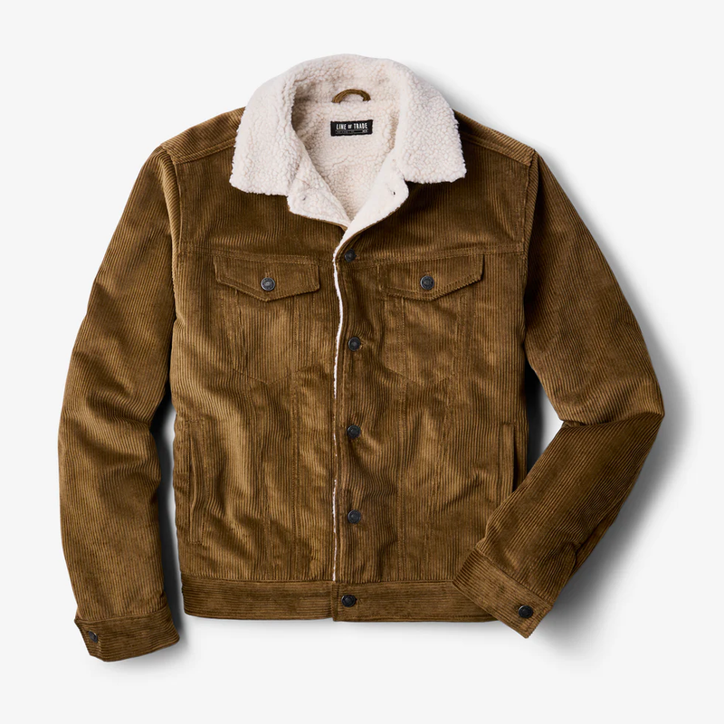Line of Trade Montana Fleece-Lined Corduroy Trucker Jacket 6 Line of Trade Montana Fleece-Lined Corduroy Trucker Jacket