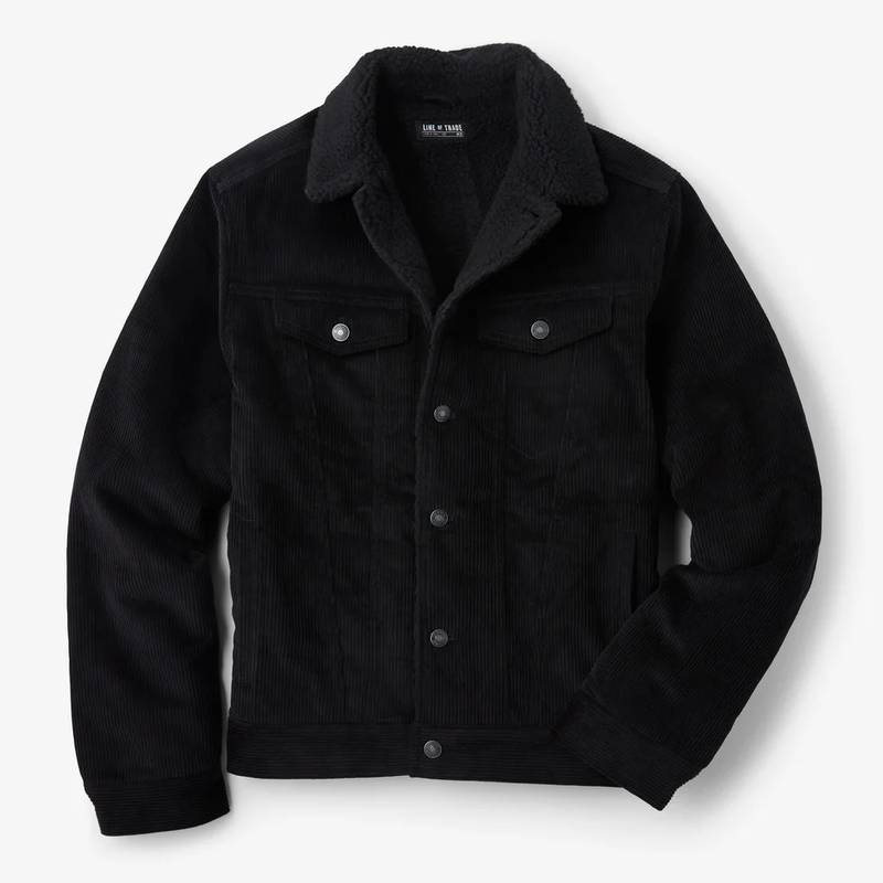 Line of Trade Montana Fleece-Lined Corduroy Trucker Jacket 8 Line of Trade Montana Fleece-Lined Corduroy Trucker Jacket