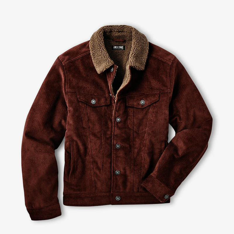 Line of Trade Montana Fleece-Lined Corduroy Trucker Jacket 9 Line of Trade Montana Fleece-Lined Corduroy Trucker Jacket