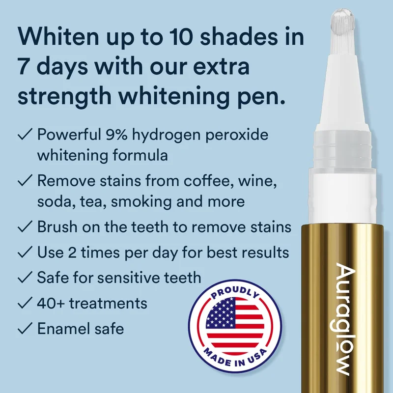 AuraGlow Extra Strength Whitening Pen